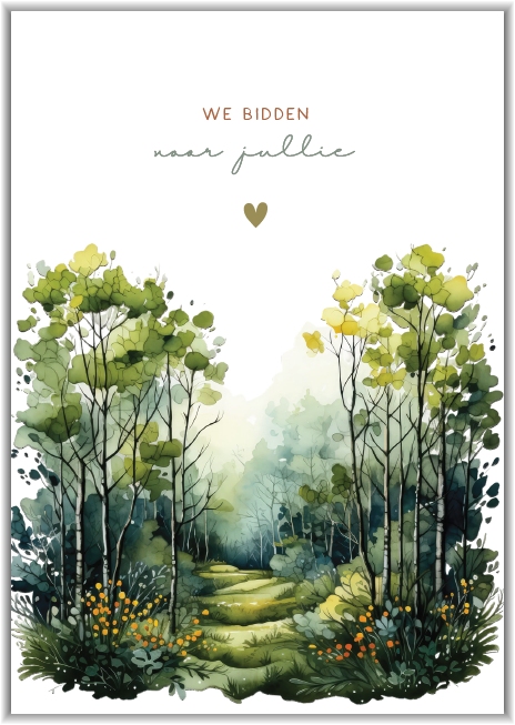 We bidden voor jullie