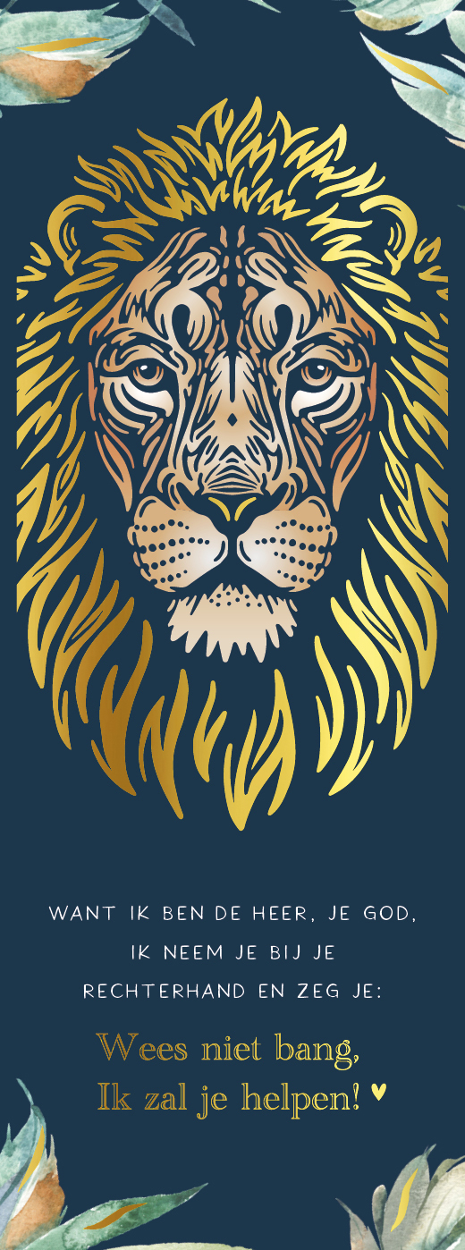 Boekenlegger Want Ik ben de Heer, je God