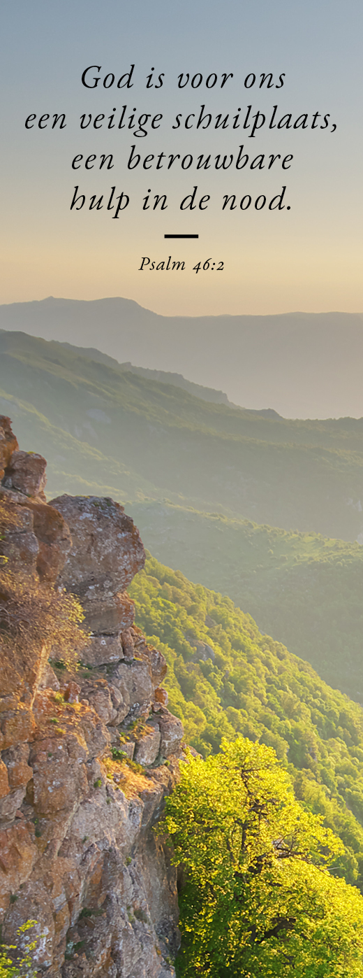 Boekenlegger God is voor ons