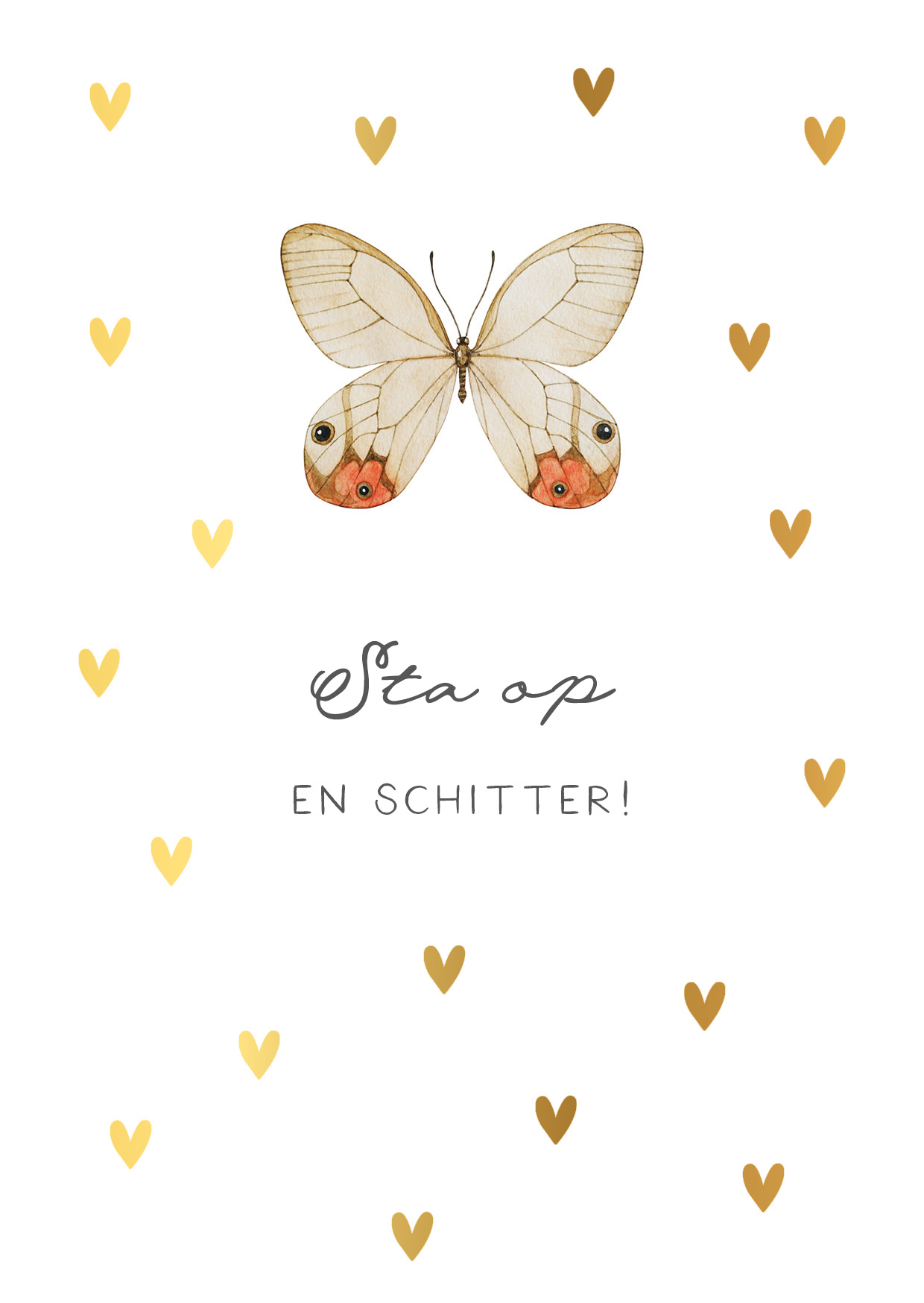 Poster A4 Sta op en schitter