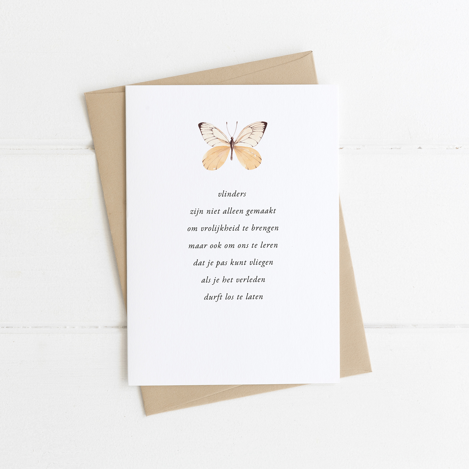 Vlinders zijn niet alleen ....