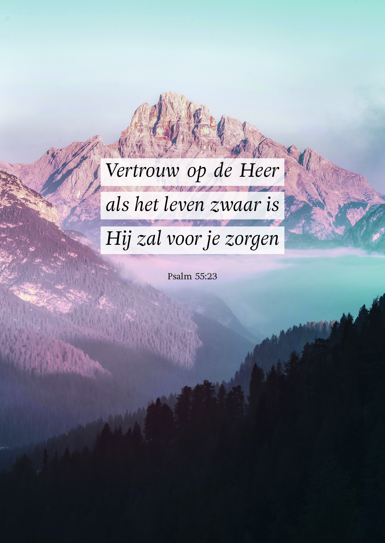 Vertrouw op de Heer