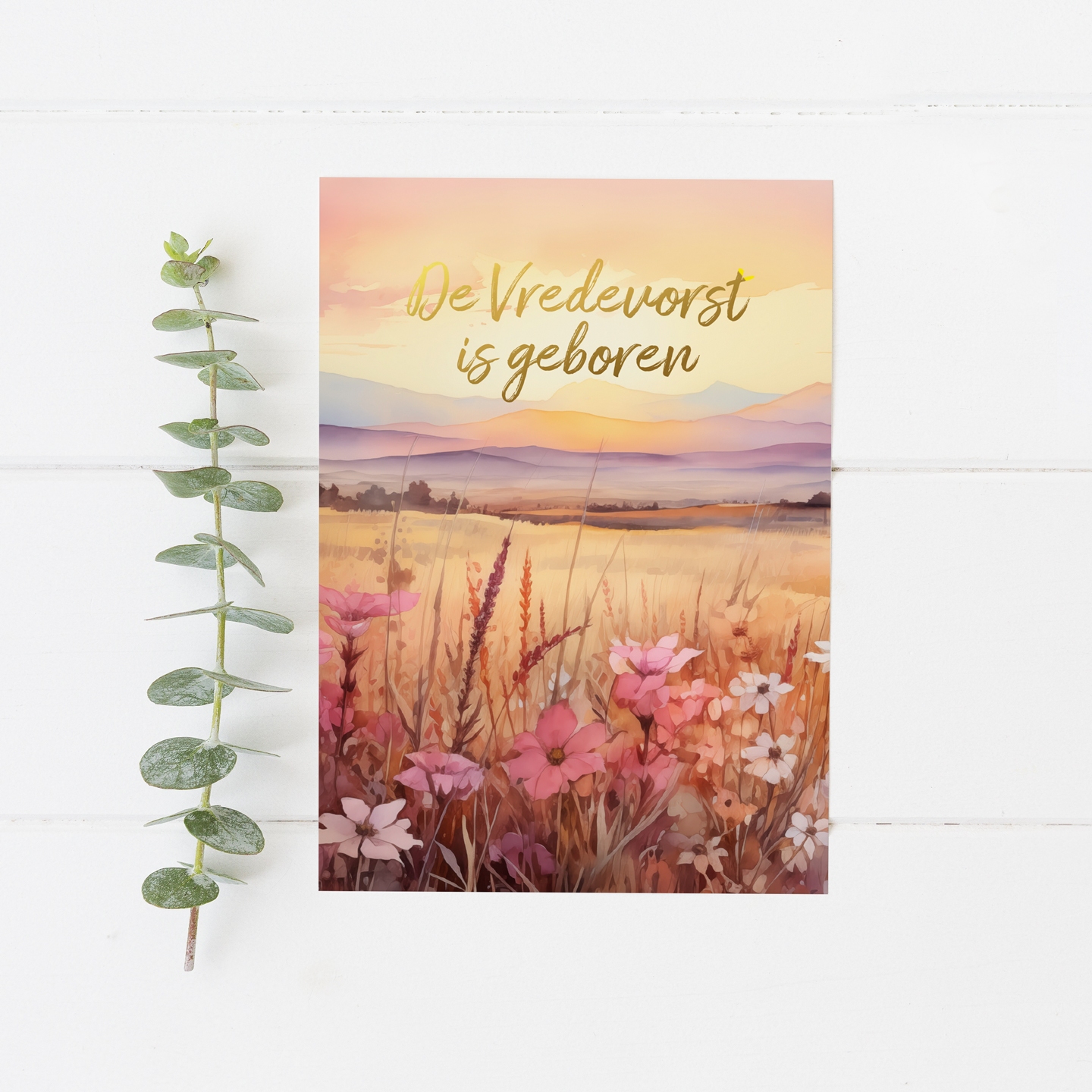 De Vredevorst is geboren