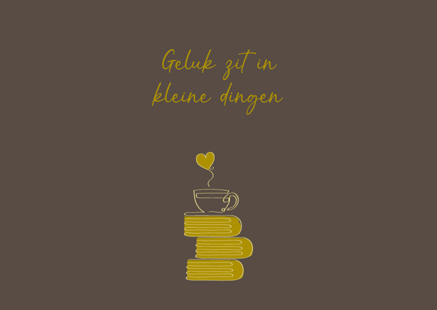 Geluk zit in kleine dingen