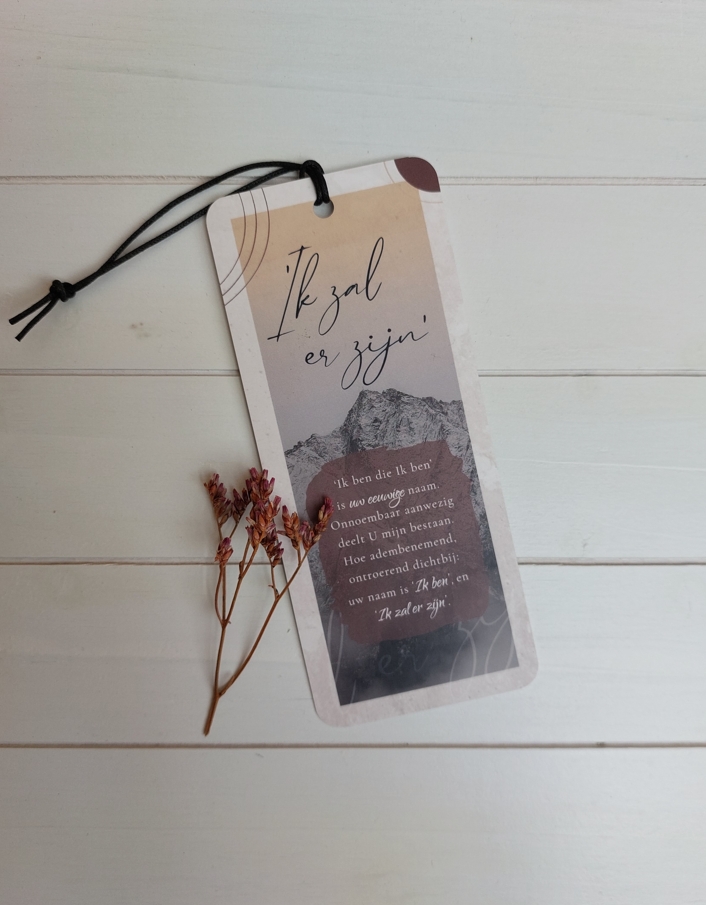 Boekenlegger Ik zal er zijn