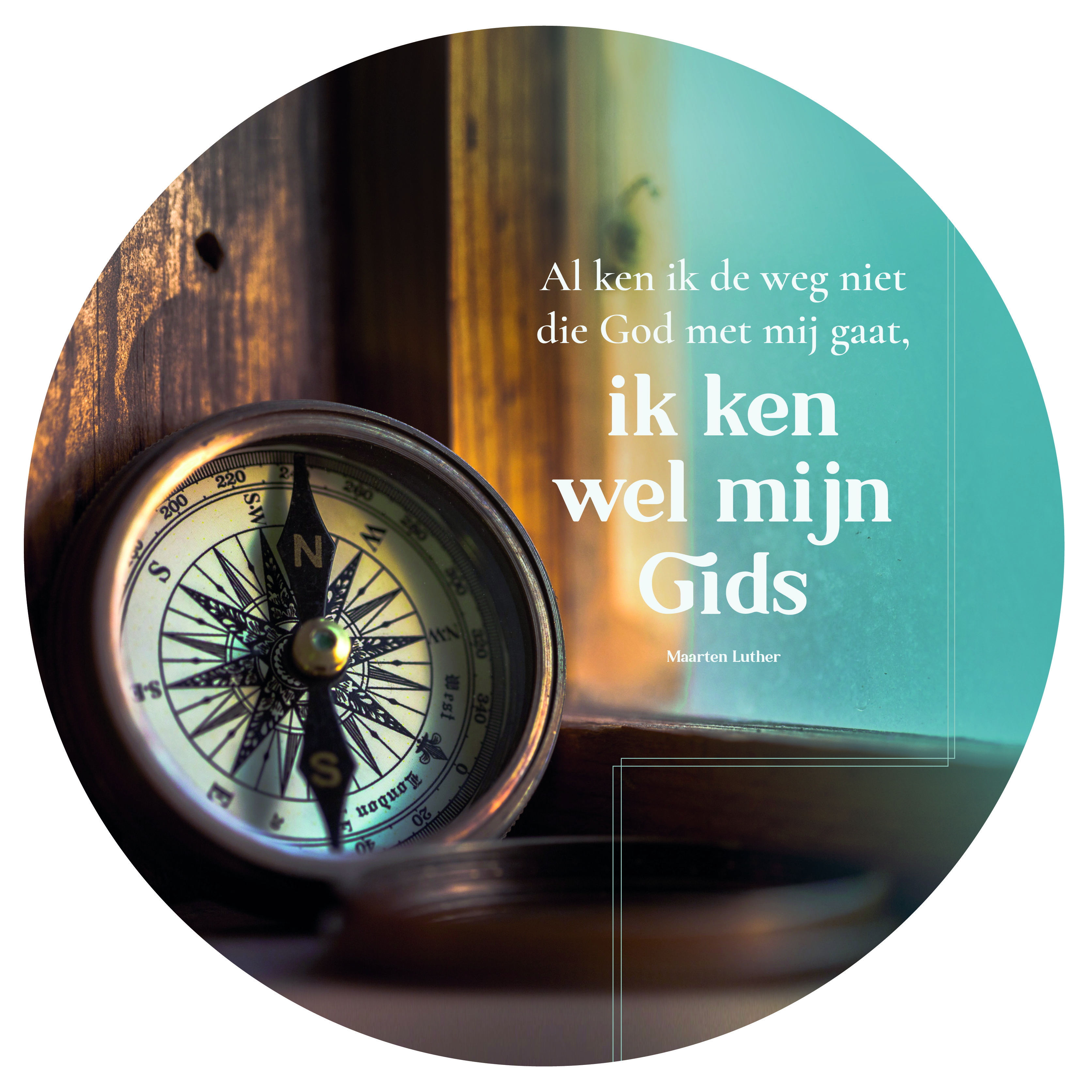 Muurcirkel Al ken ik de weg niet...