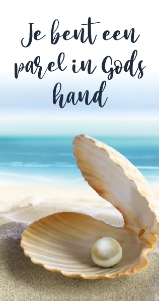 Magneetboekenlegger Parel in Gods hand