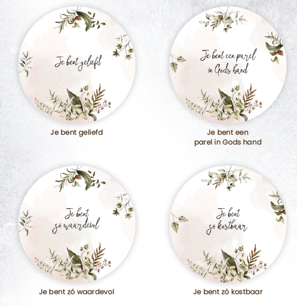 Onderzetters Je bent ...