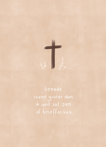 Kaartje A7 Genade