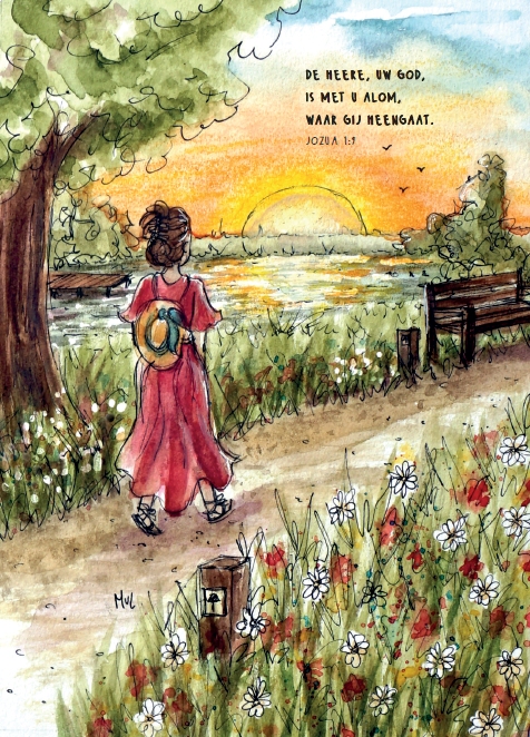 De Heere, Uw God, is met u