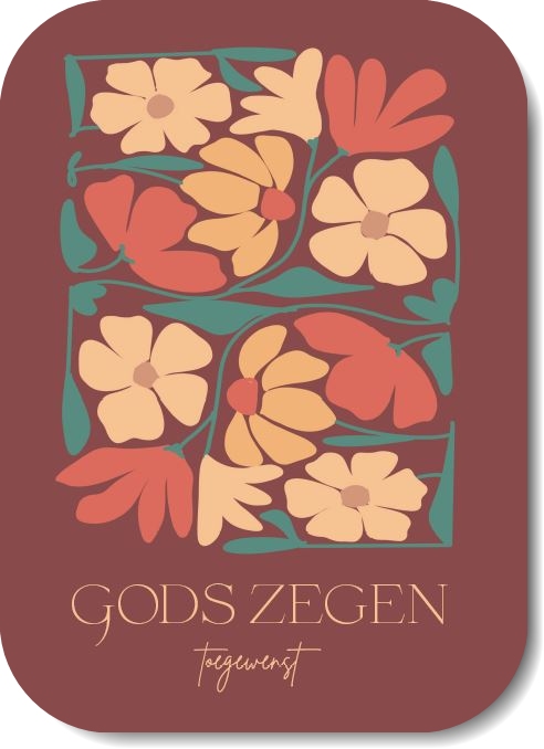 Gods zegen toegewenst