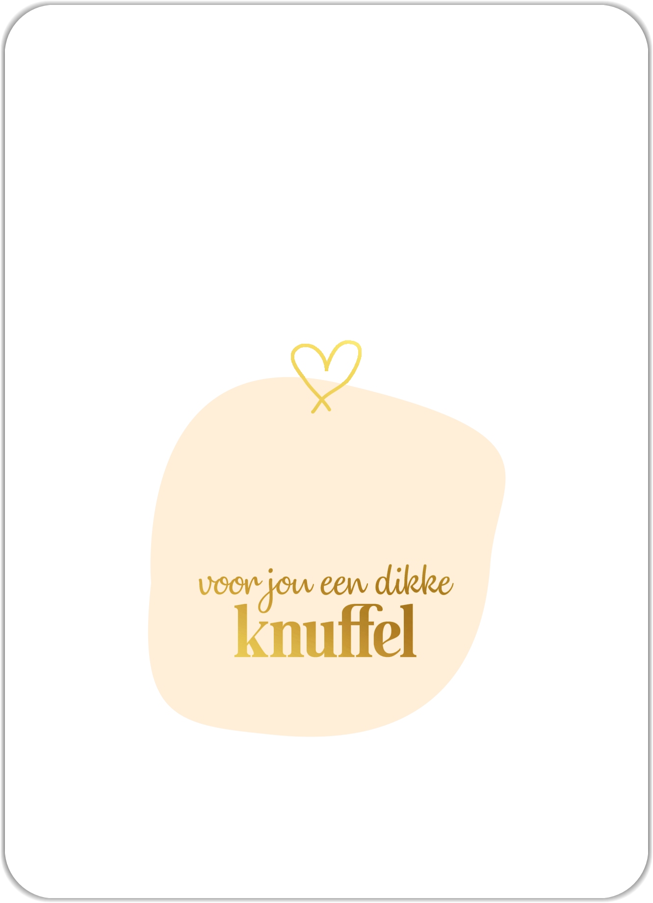 Dikke knuffel