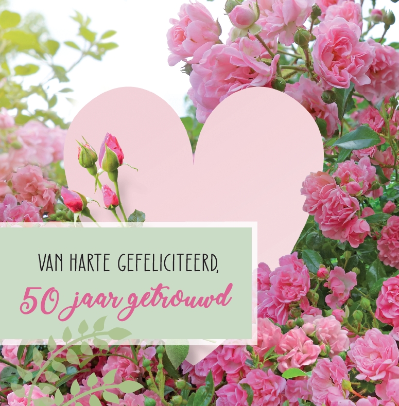 50 jaar getrouwd