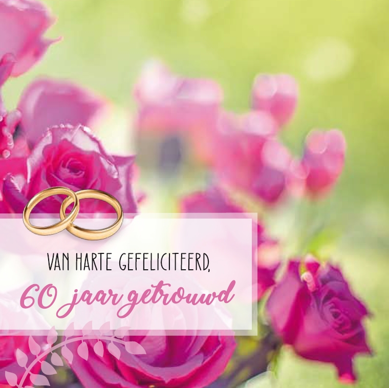 60 jaar getrouwd