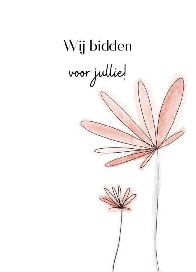 Wij bidden voor jullie