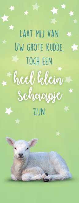 Laat mij van Uw grote kudde