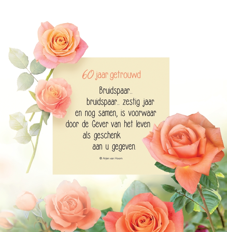 60 jaar getrouwd
