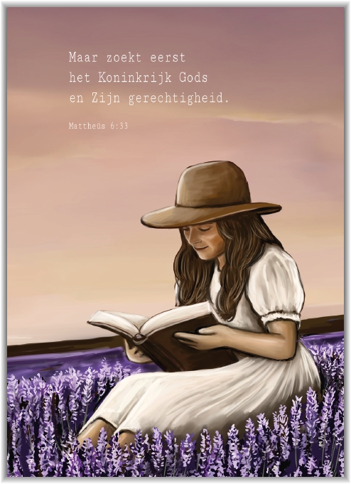 Canvas op hout Maar zoekt eerst