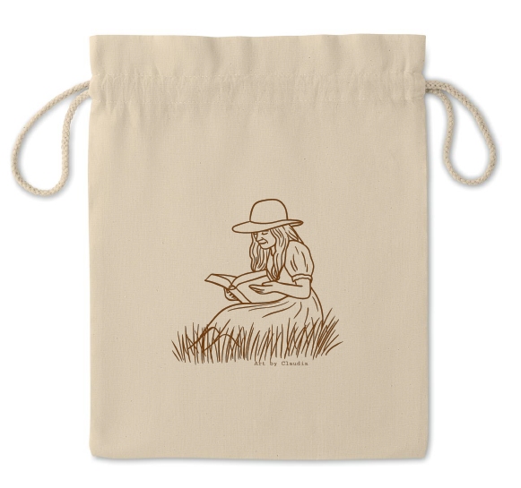 Bijbel en Boekentasje  vrouw/boek (M)