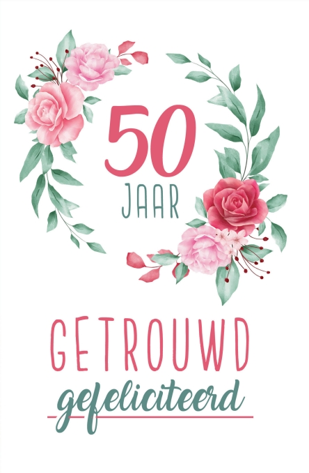 50 jaar getrouwd