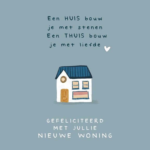 Nieuwe woning