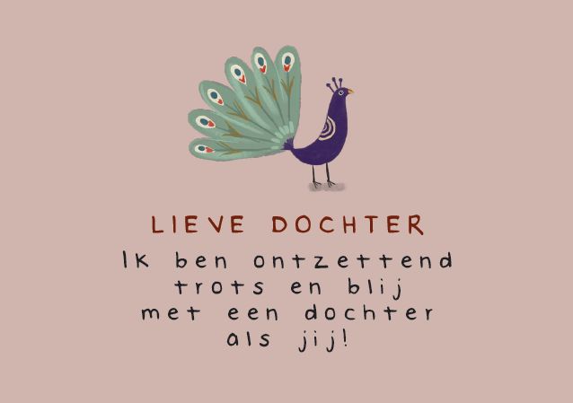 Lieve dochter
