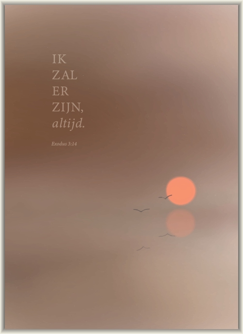 Ik zal er zijn, altijd.