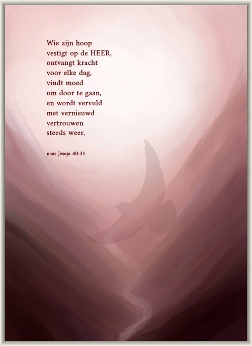 Wie zijn hoop vestigt op de HEER