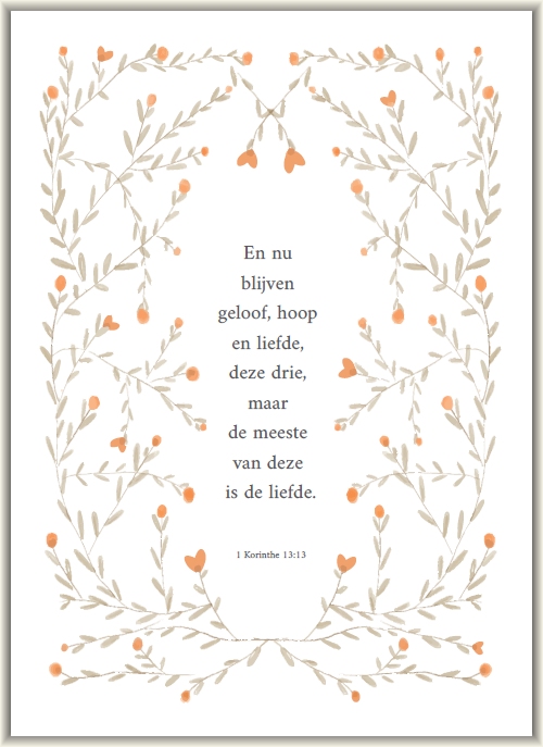 En nu blijven geloof, hoop en liefde