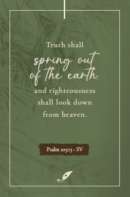 Minikaart Truth shall spring out