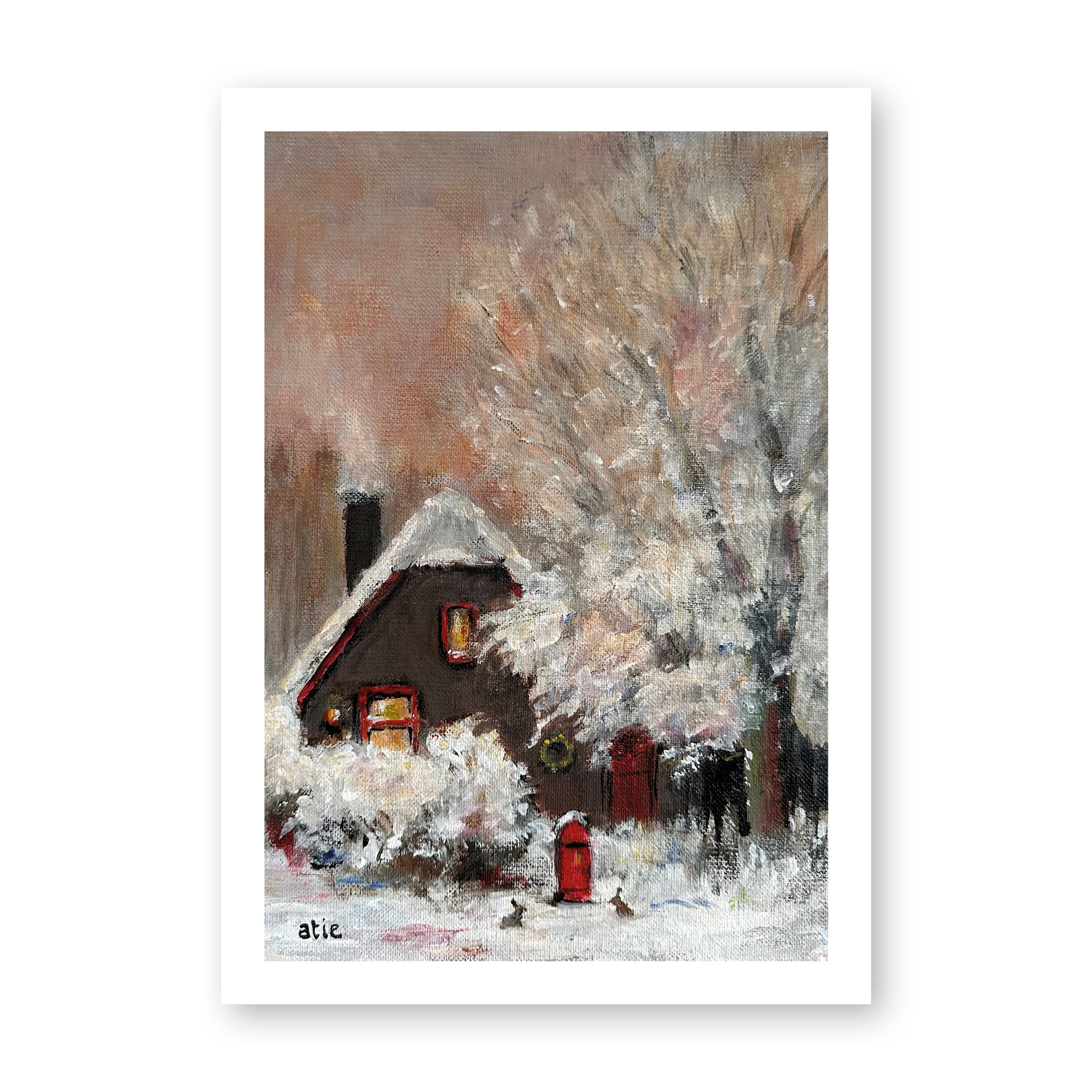 Blanco - Huis in de sneeuw